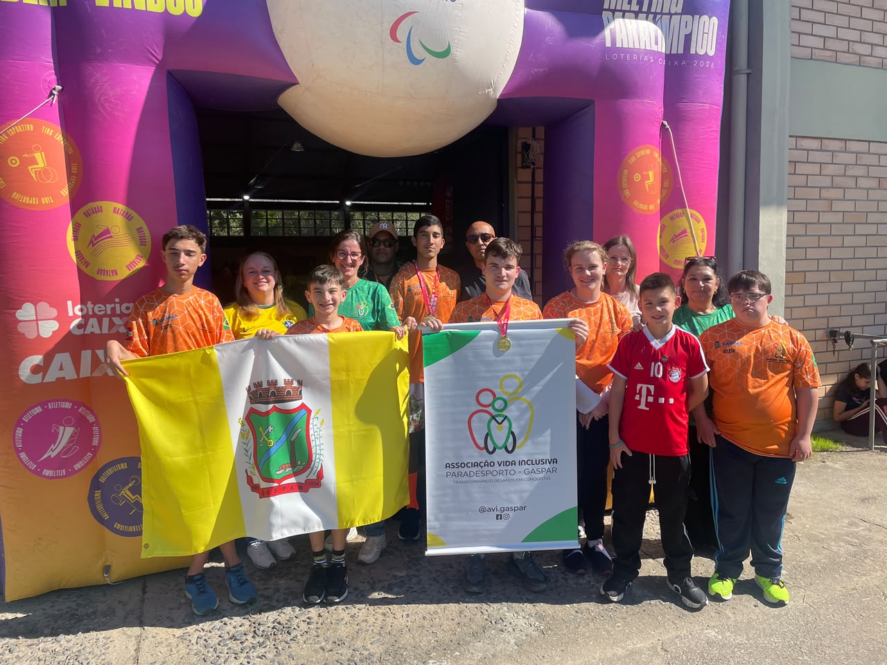 Programa Paradesporto de Gaspar conquista 27 medalhas no Meeting Paralímpico – Circuito Loterias Caixa 2026